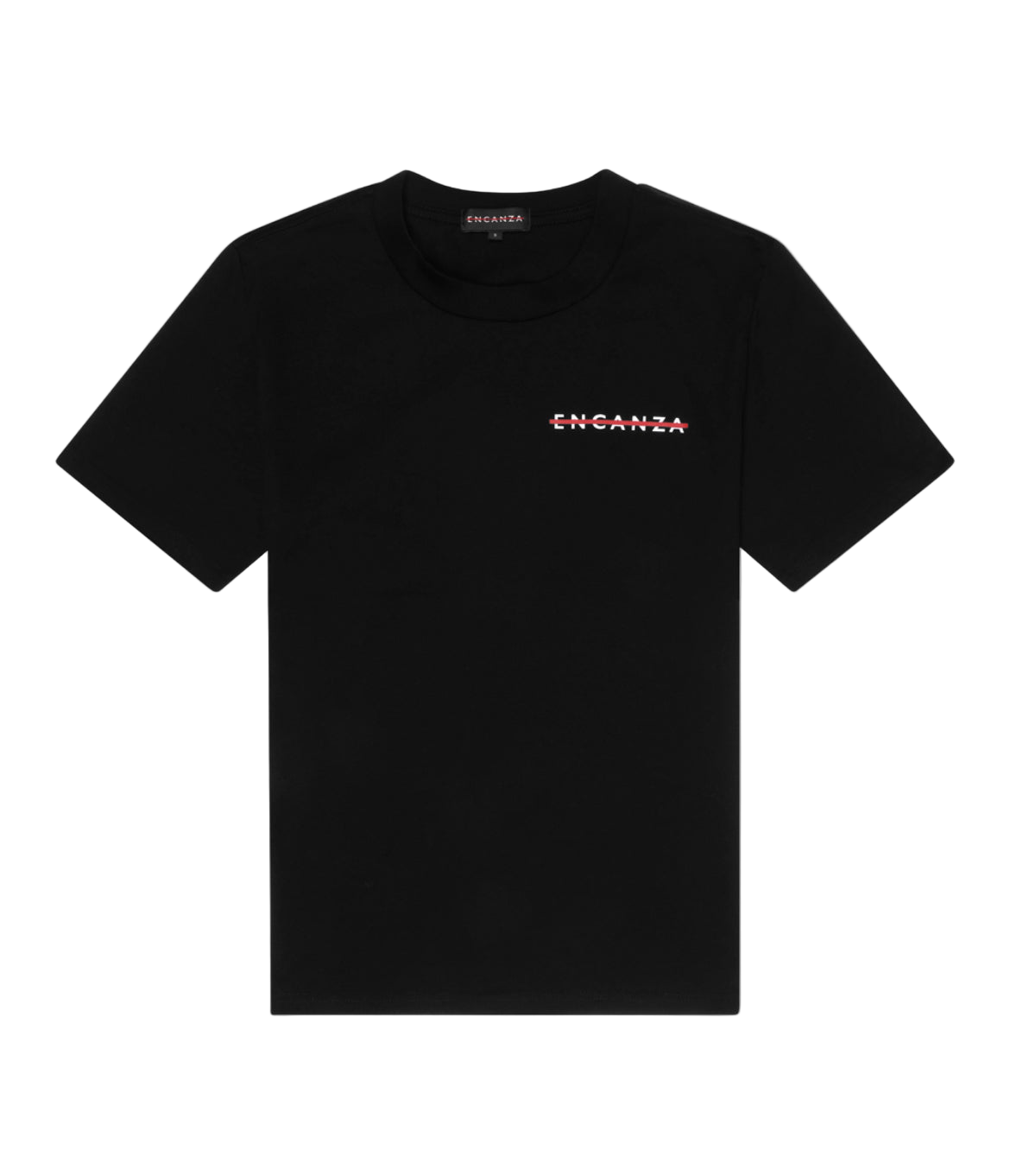 RED LINE T-SHIRT | BLACK