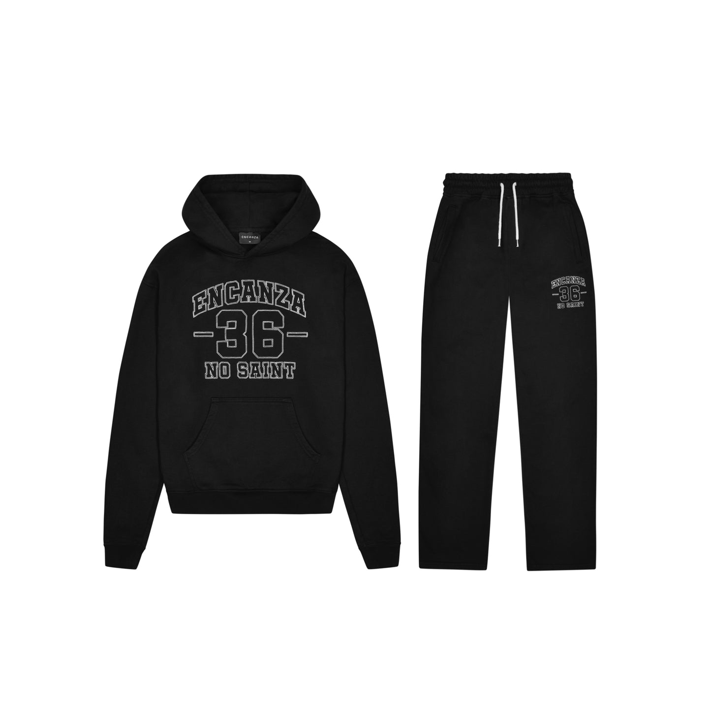 '36 NO SAINT' TRACKSUIT | BLACK