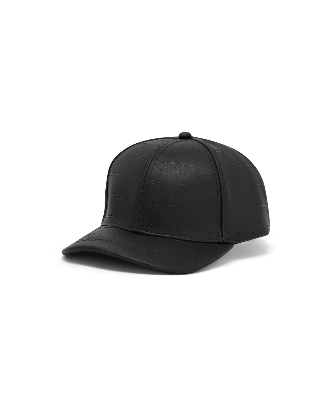 REDLINE LEATHER CAP | BLACK